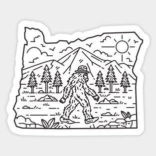 Big Foot Sticker